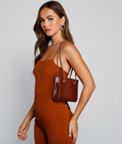 In A While Crocodile Mini Satchel