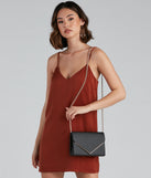 Class Act Saffiano Envelope Crossbody