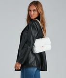 Furry Companions Diamond Quilt Crossbody