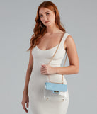 Clear Goals Saffiano Flap Crossbody for 2022 festival outfits, festival dress, outfits for raves, concert outfits, and/or club outfits