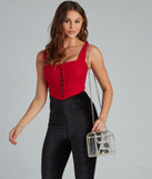 You Fancy Rhinestone Trim Crossbody