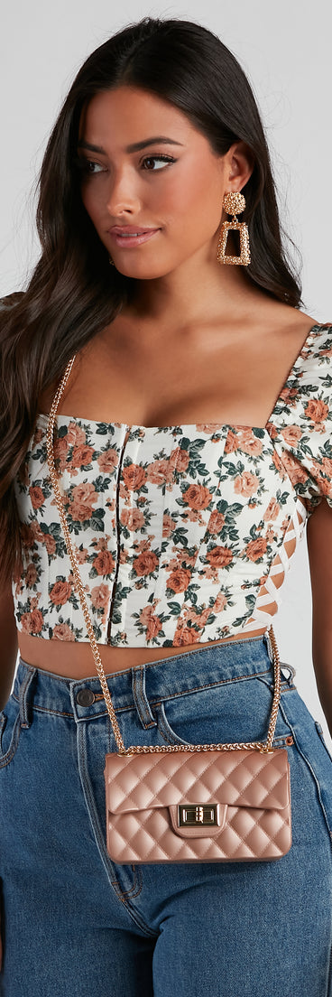 Casual Glam Quilted Jelly Purse for 2022 festival outfits, festival dress, outfits for raves, concert outfits, and/or club outfits