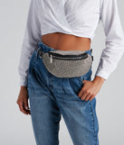 Rhine Vibes PU Fanny Pack is a trendy pick to create 2023 festival outfits, festival dresses, outfits for concerts or raves, and complete your best party outfits!