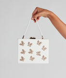 Wandering Butterfly Box Tote Bag is the perfect Homecoming look pick with on-trend details to make the 2023 HOCO dance your most memorable event yet!