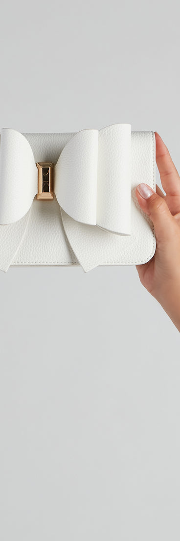 Classy Chick Bow Crossbody Bag