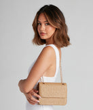 Sunny Daze Straw Crossbody Bag is a trendy pick to create 2023 festival outfits, festival dresses, outfits for concerts or raves, and complete your best party outfits!
