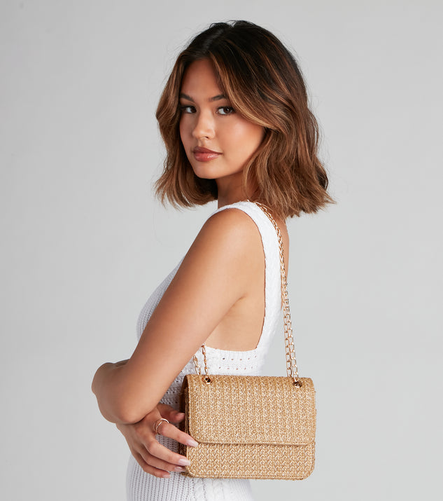 Sunny Daze Straw Crossbody Bag is a trendy pick to create 2023 festival outfits, festival dresses, outfits for concerts or raves, and complete your best party outfits!