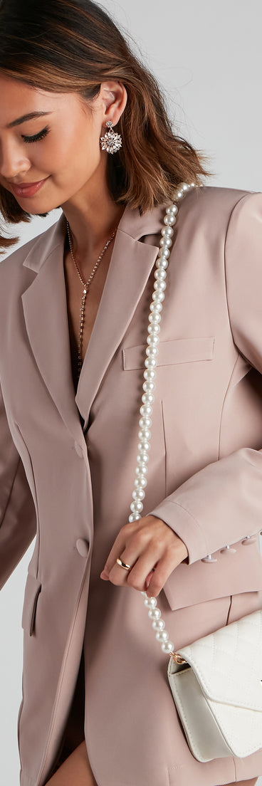 Pearls Like You Crossbody Bag