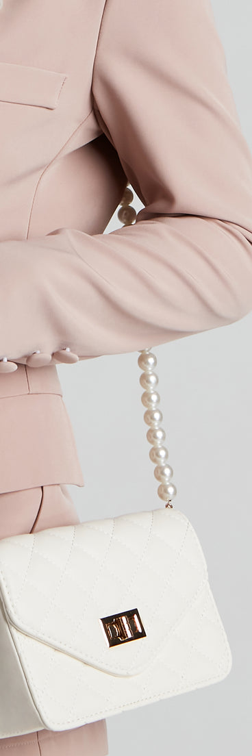 Pearls Like You Crossbody Bag