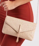 Made You Marvel Straw Tassel Crossbody Bag