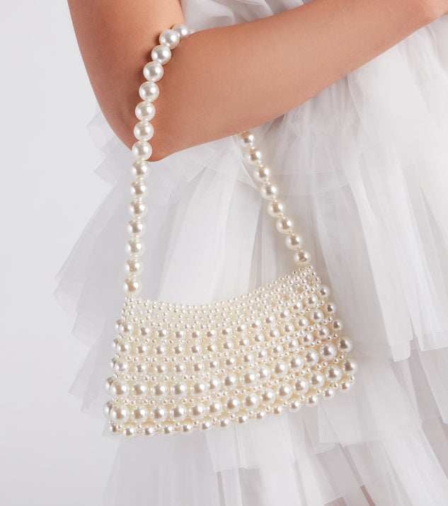Trendsetting Moment Pearl Shoulder Bag