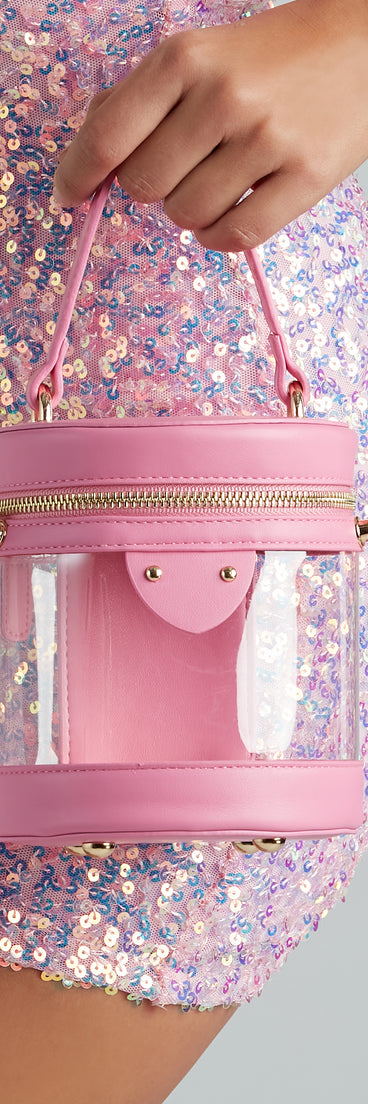 Extra Fab Clear Top Handle Bag