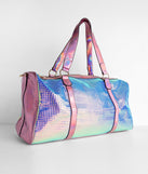 Magically Iridescent Duffle Bag