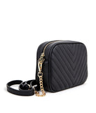 Faux Leather Chevron Crossbody for 2022 festival outfits, festival dress, outfits for raves, concert outfits, and/or club outfits