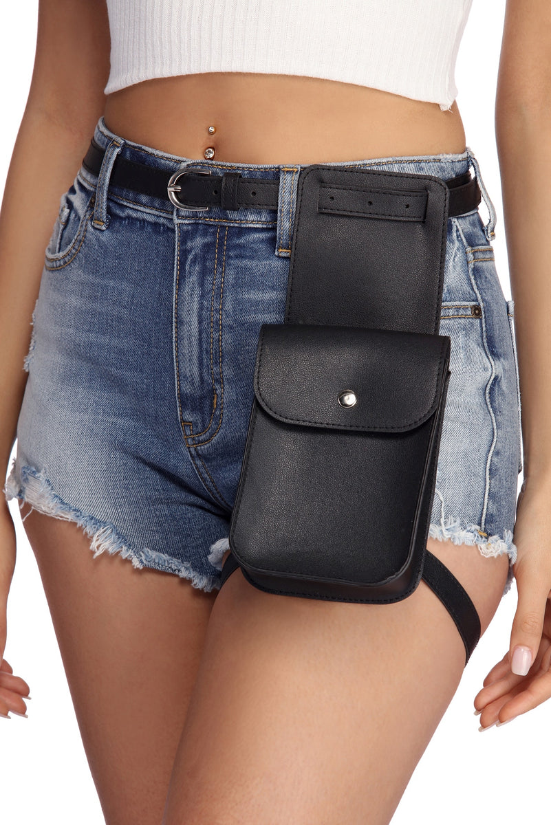 Trendy Belted Fanny Pack