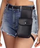 Trendy Belted Fanny Pack is a trendy pick to create 2023 festival outfits, festival dresses, outfits for concerts or raves, and complete your best party outfits!