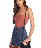 Triple Zipper Crossbody Bag