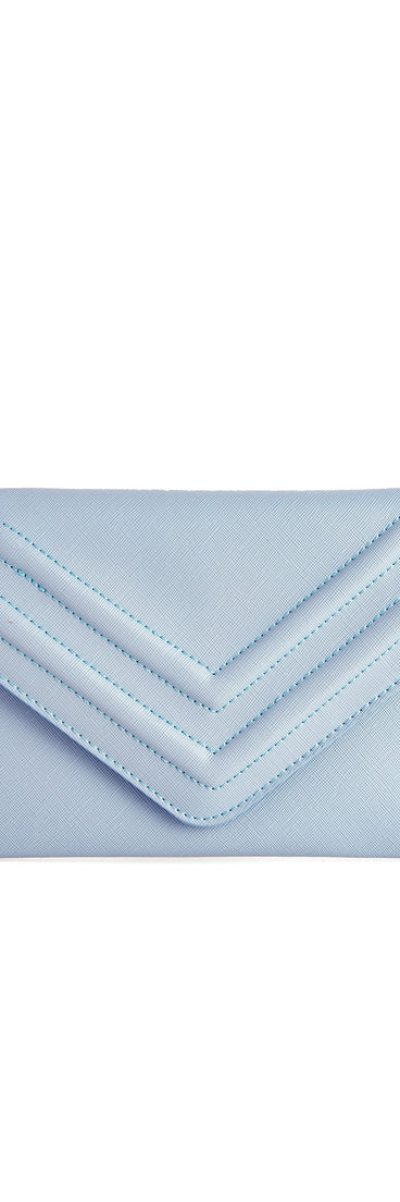 Stitched Envelope Clutch