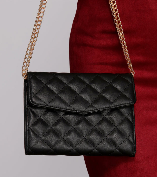 Quilted With Style Clutch is the perfect Homecoming look pick with on-trend details to make the 2023 HOCO dance your most memorable event yet!