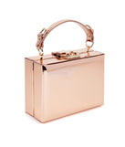 Metallic Shine Box Bag