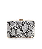 Box It Snake Print Clutch for 2022 festival outfits, festival dress, outfits for raves, concert outfits, and/or club outfits