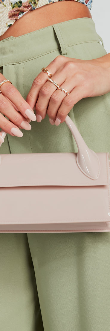 Sleek Staple Small Jelly Handbag