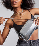 Forever Fab Reflective Chrome Shoulder Bag