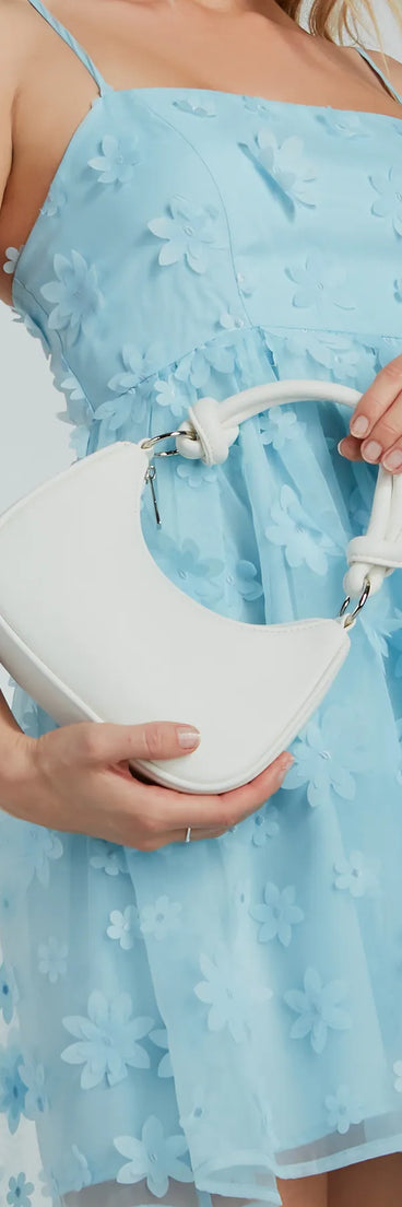 Made For You Faux Leather Shoulder Bag