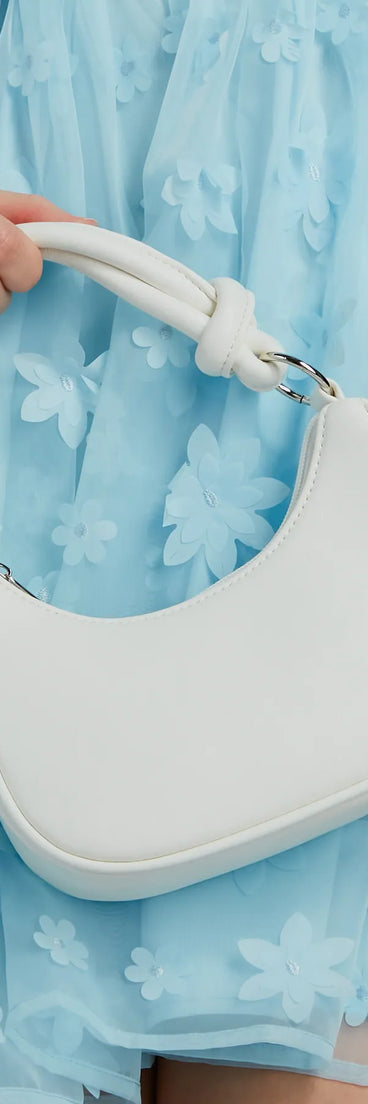 Made For You Faux Leather Shoulder Bag