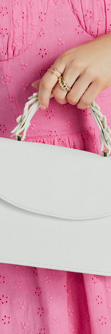 Pretty Perfect Floral Strap Crossbody Bag