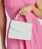 Pretty Perfect Floral Strap Crossbody Bag