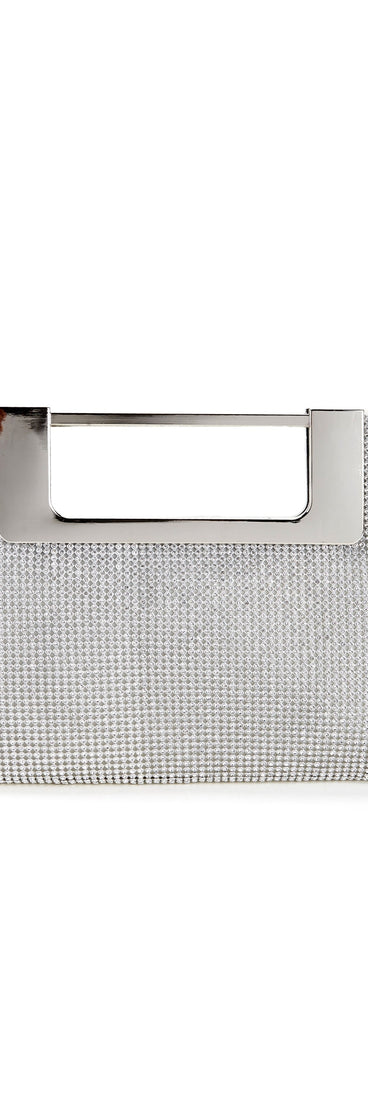 Rhinestone Mesh Handbag for 2022 festival outfits, festival dress, outfits for raves, concert outfits, and/or club outfits