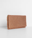 More Rhinestone Please Clutch