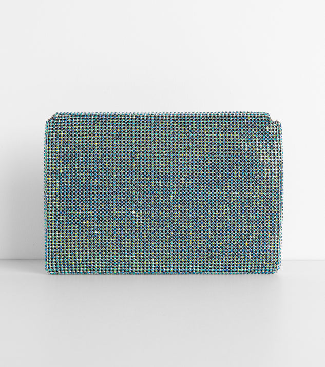 Rhinestone Envelope Clutch
