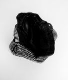 Mini Rhinestone Drawstring Purse