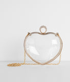 Clear Heart Clutch