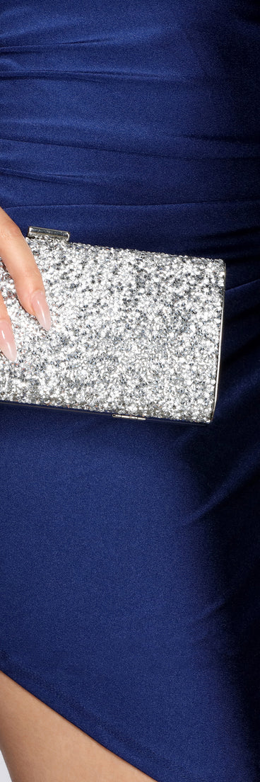 Where's The Bubbly Beaded Clutch