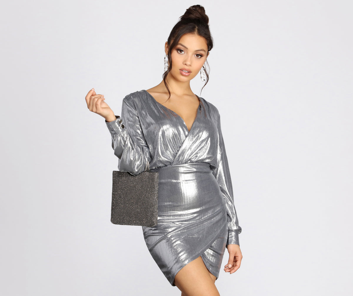 They Don't Know Rhinestone Mesh Tote