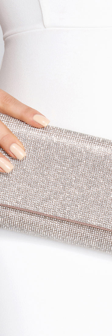 Add Some Sparkle Rhinestone Clutch