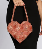 Beading Heart Tote Bag
