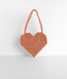 Beading Heart Tote Bag