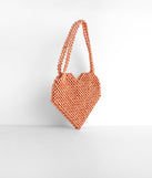 Beading Heart Tote Bag