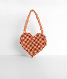 Beading Heart Tote Bag