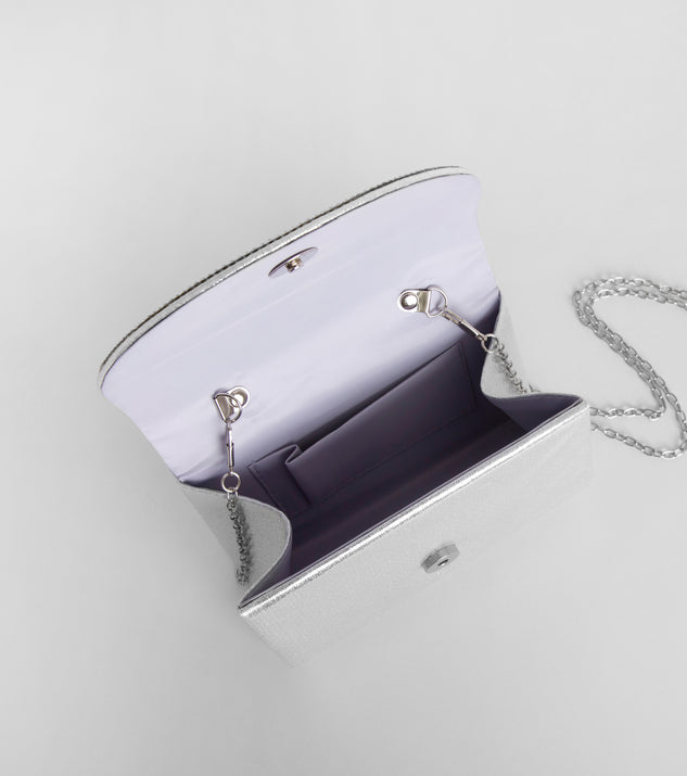 Shine A Light Rhinestone Mini Purse is a stunning choice for a bridesmaid dress or maid of honor dress, and to feel beautiful at Prom 2023, spring weddings, formals, & military balls!