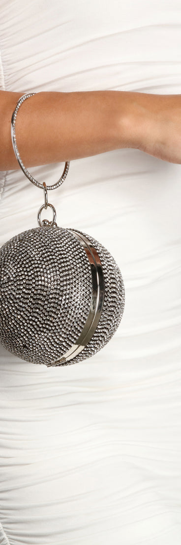 Shine on Rhinestone Clutch