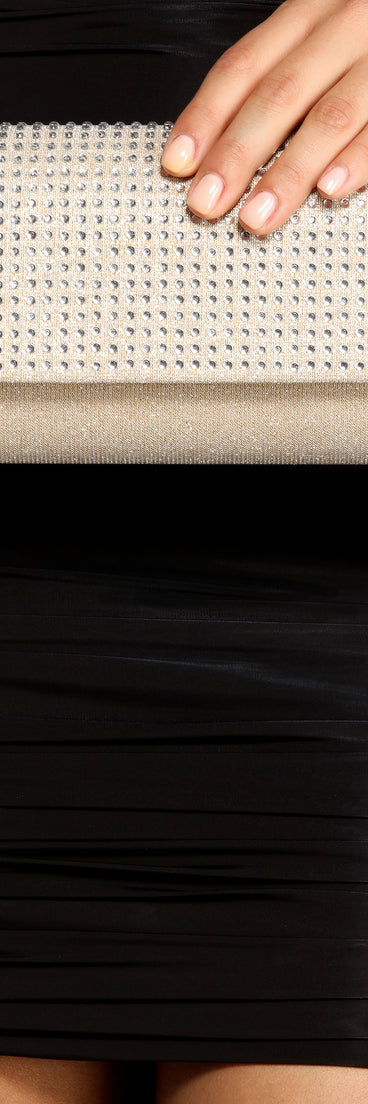 Luxe Rhinestone Clutch