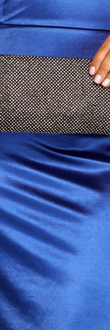 Glitz and Glam Rhinestone Clutch