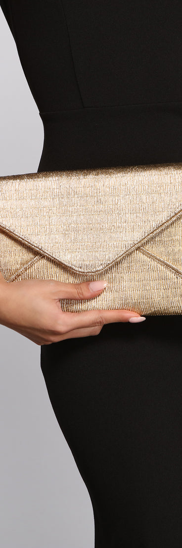 Glamorous Vibes Envelope Clutch