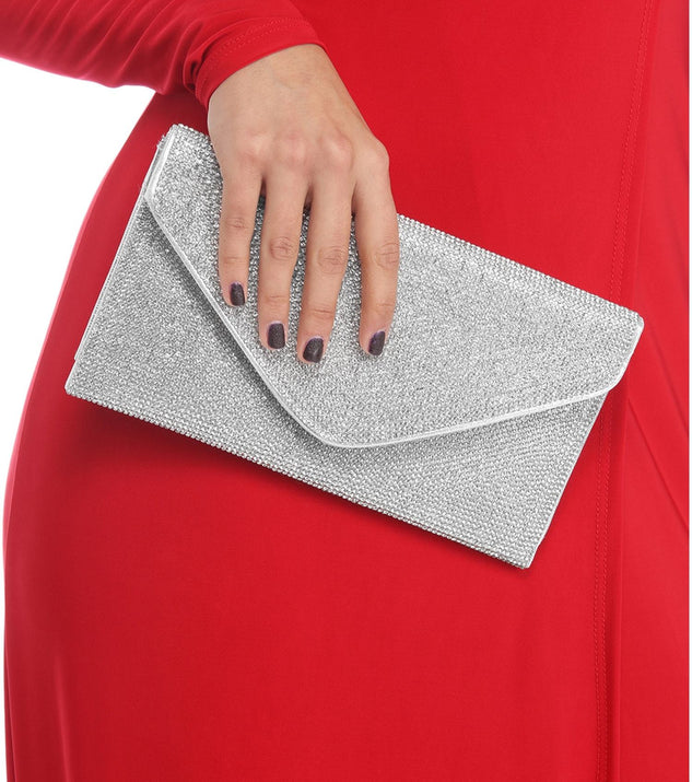 Fully Glam Rhinestone Clutch