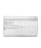 Baguette Rhinestone Clutch